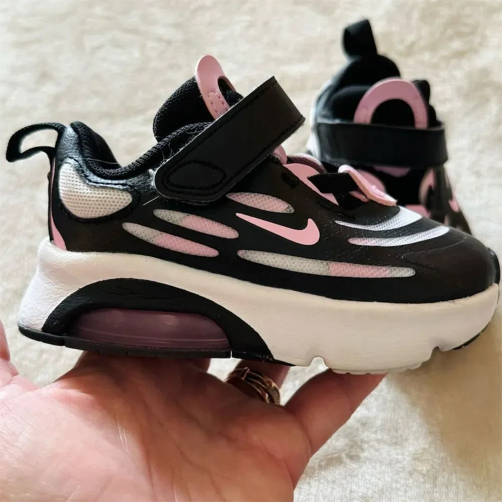 Nike Air Max Exosense Toddler Shoes Black/Pink Size 5C